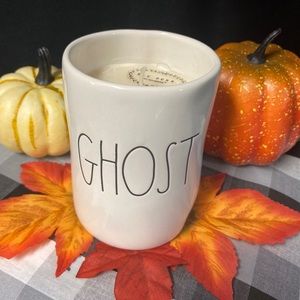Rae Dunn GHOST Candle (Patchoulie Amber)